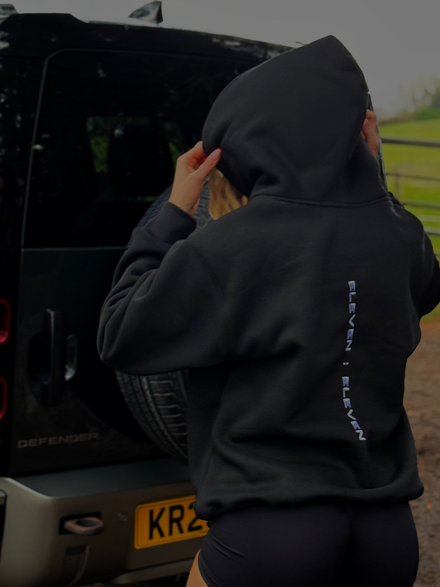 Zealous Luxury Black Unisex Hoodie