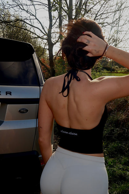 Onyx Black Halter